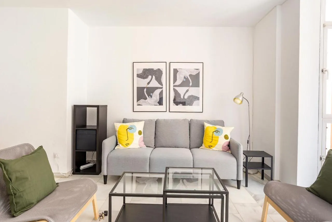 Apartment Ferienwohnung Lu&Cia Central Station 2 Parking Free Málaga Spanien