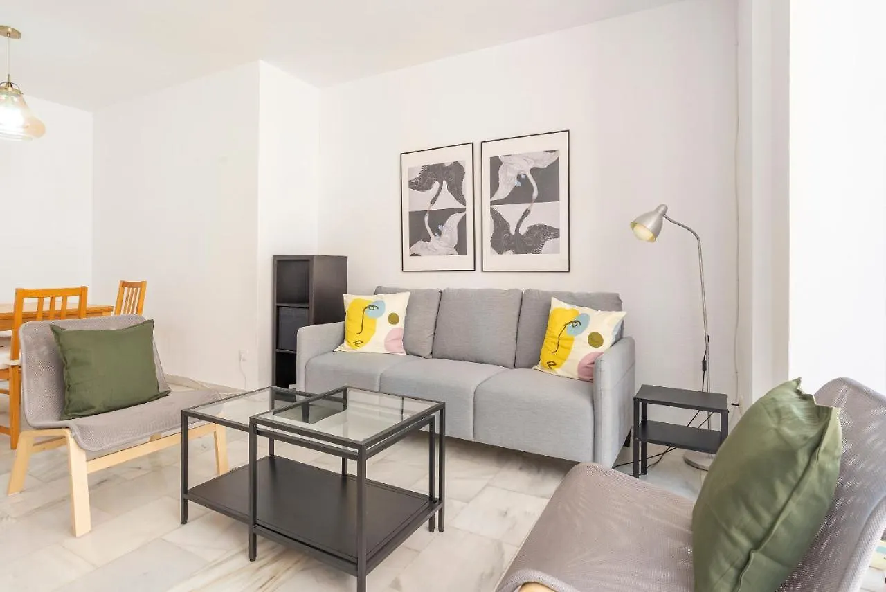 Ferienwohnung Lu&Cia Central Station 2 Parking Free Málaga Apartment